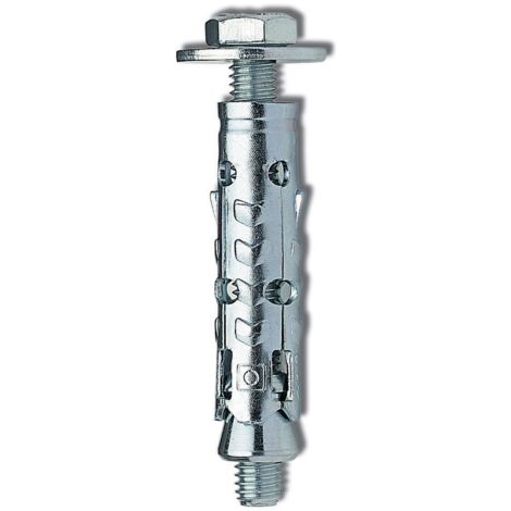 50 x ELEMATIC TASSELLO LE B  8 ACCIAIO TESTA ESAGONALE