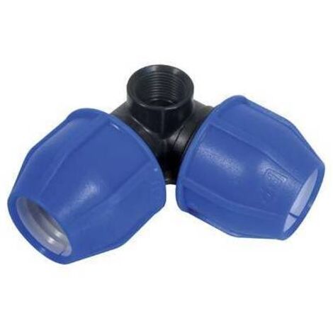 5,0 x GOMITO A COMPRESSIONE POP-UP FILETTO FEMMINA PN16