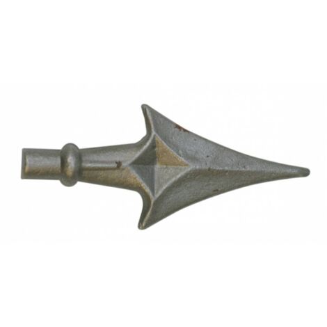 50 x LANCIA ACCIAIO P/CANCELLI ROMA 65X155 MM