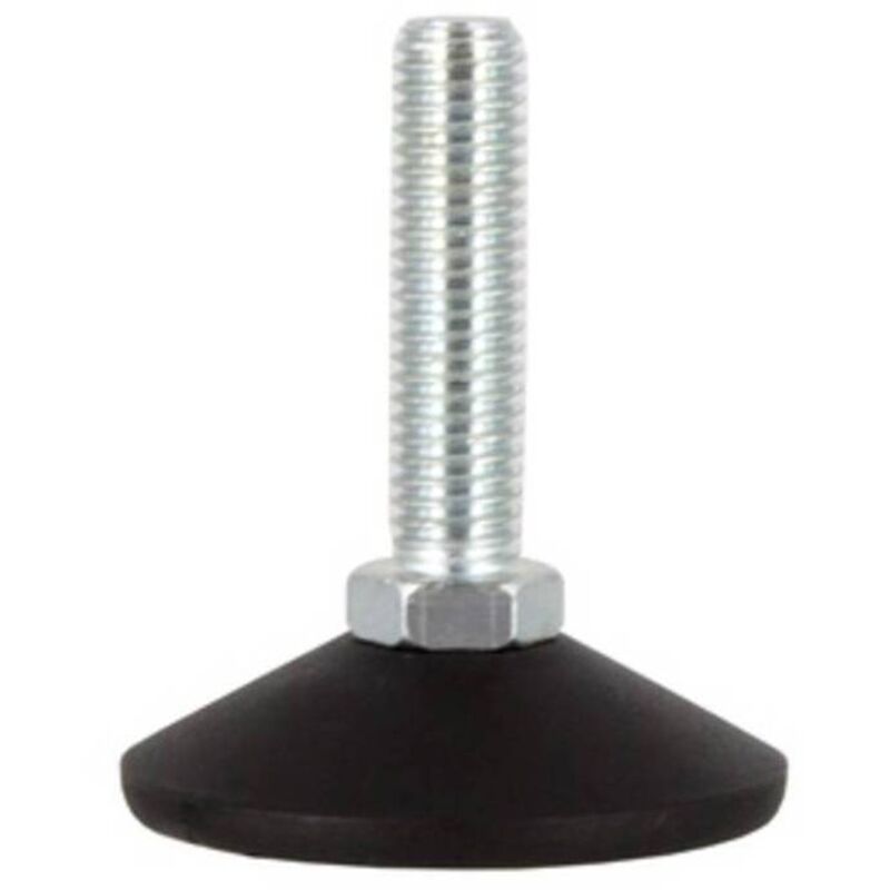 50 x PIEDRA AJUSTABLE DE ACERO ZINCADO MA10 X D 50 MM