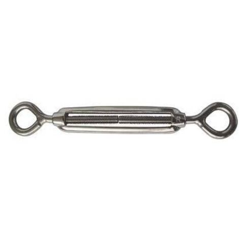 5,0 x TENDITORE OCCHIOLO DOPPIO INOX