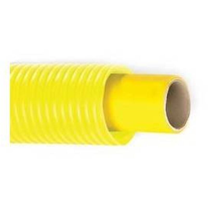 50 x tuyau multi-dian à gaz à gaine ondulée jaune
