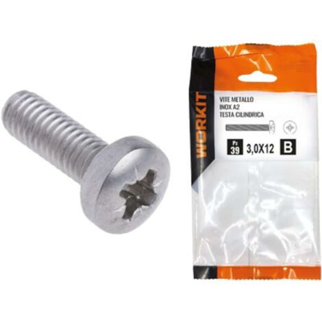 5,0 x VITE METALLO TC INOX A2 SELF WORKIT