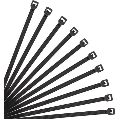 500 Colliers De Serrage 300mm x 3.6mm, Nylon Résistant Aux Uv, Pour Intérieur Et Extérieur