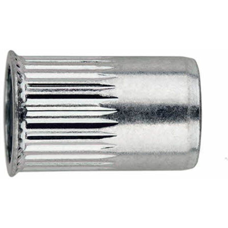 Index - crou à sertir Tête reduite - Zingué M5 x 11 - Boite de 500