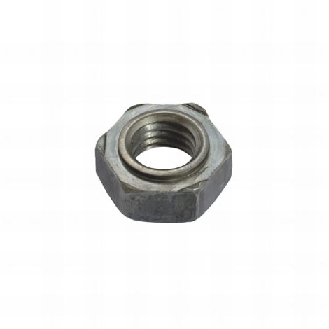500 écrous à souder HU D929 brut M8 mm