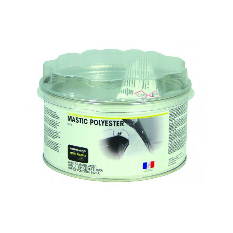 Mastic polyester PLASTOBOAT - SOROMAP - 250 g