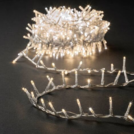 500 LED bianco caldo Luce di stringa per esterni 12m - Feeric lights & christmas