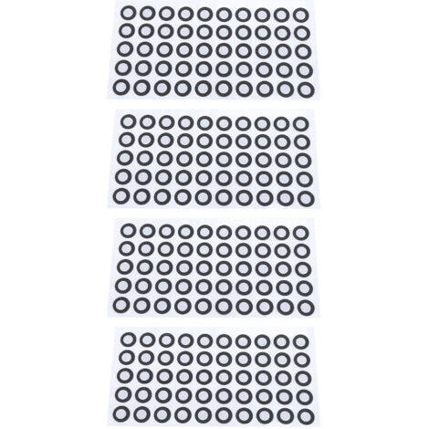 500 marcadores de escaneo 3D de 6 mm de diámetro interior y 10 mm de diámetro exterior. Marcadores reflectantes de punto de referencia. Puntos de seguimiento de escaneo difuso.