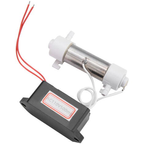 500-mg-Ozongenerator mit Röhre und Zubehör für Luftreiniger im Haushalt (110 V)