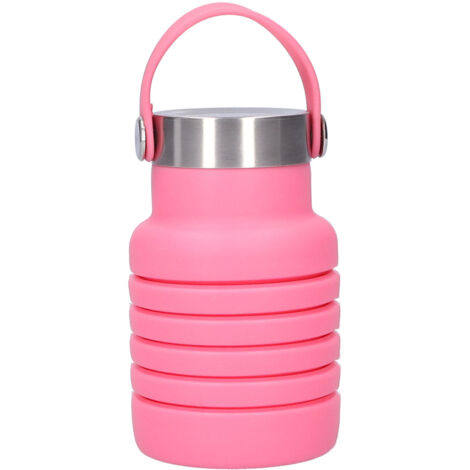 500-ml-Faltwasserflasche für Sportausflüge, tragbare und wiederverwendbare Wasserflasche