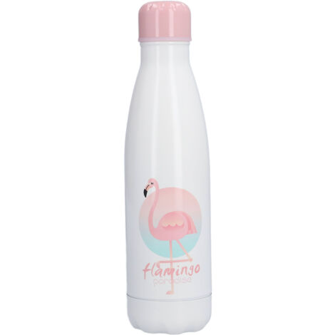 500-ml-Isolierflasche aus Edelstahl, auslaufsicher und wiederverwendbar, ideal für Sport