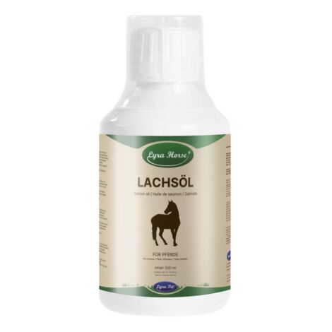500 ml Lyra Horse® 100 % Lachsöl für Pferde