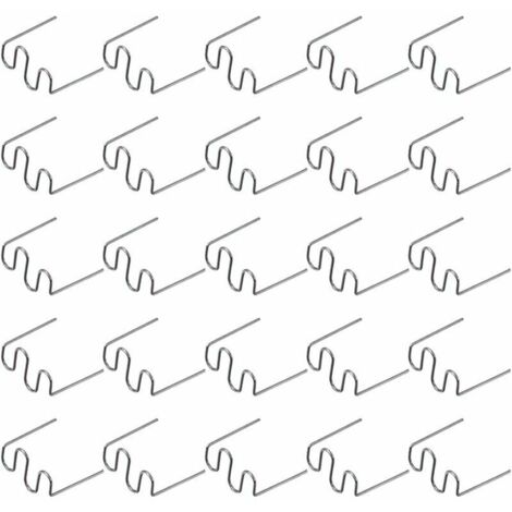500 Pcs Baguettes de Soudage Agrafe Chaude Réparation Machine en Plastique Soudage Agrafeuse Chaude Voiture Auto Pare-Chocs Réparation Pré Coupe Vague Agrafes 0.6 Mm,de DEBUNS