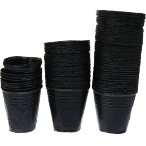 500 Pièces en Plastique Plants Plantes Pots de Pépinière de Semis en Plastique de Départ Plante Pot De Fleur Repiquage Planteur Contenant Starting Plateaux Jardin Outil H140