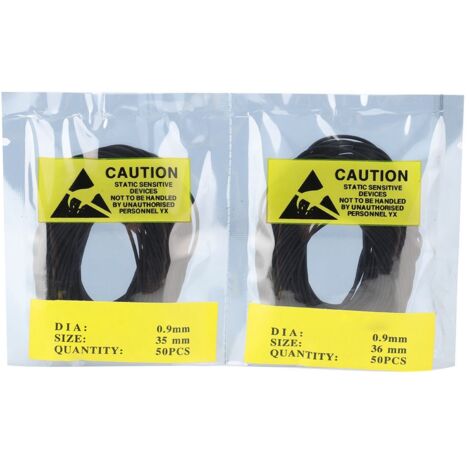 500 pièces joints toriques caoutchouc 0.9mm pour réparation montre, étanchéité couvercle boîtier, accessoires horlogerie