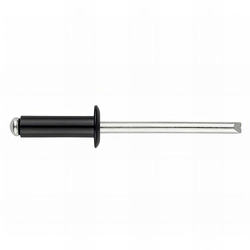 500 rivets aluminium tête bombée, laquée noire ral 9005 d. 4 x 12 mm - RENO4012NE Index