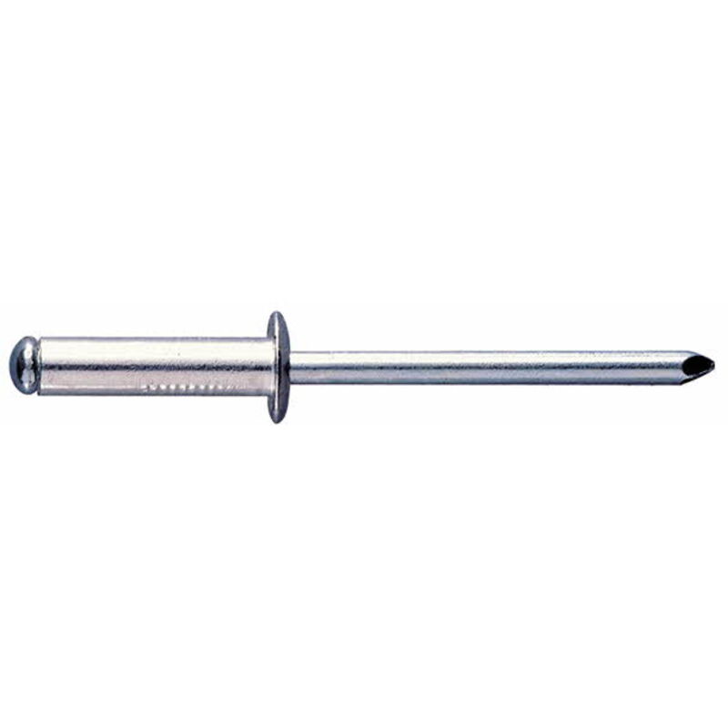 Index - 500 rivets tête bombée 4,8 x 8 mm aluminium - RENO4808