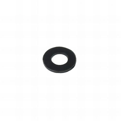 500 Rondelles plate MU Acier zingués Noir - D6 X 14 X 1.2 mm mm