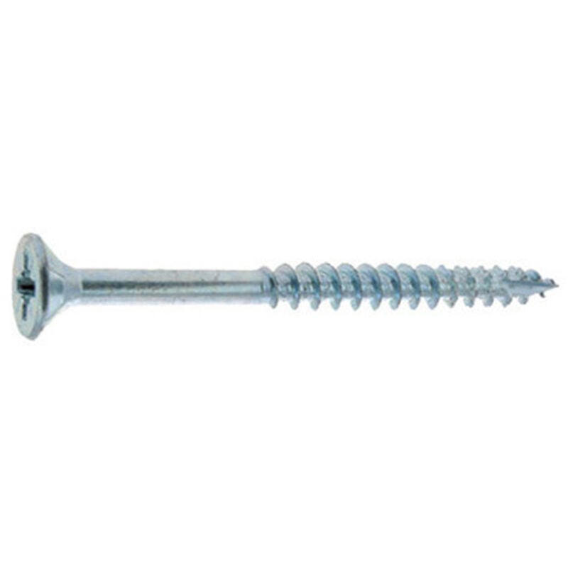 500 vis agglo tête fraisée pozidriv Ailette Cutting filetage partiel - Diamètre 3,5 mm - 30/18