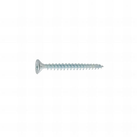500 vis agglo tête fraisée pozidriv Ailette /S tête Pointecutting acier zingués blanc 3.0 X 40 mm