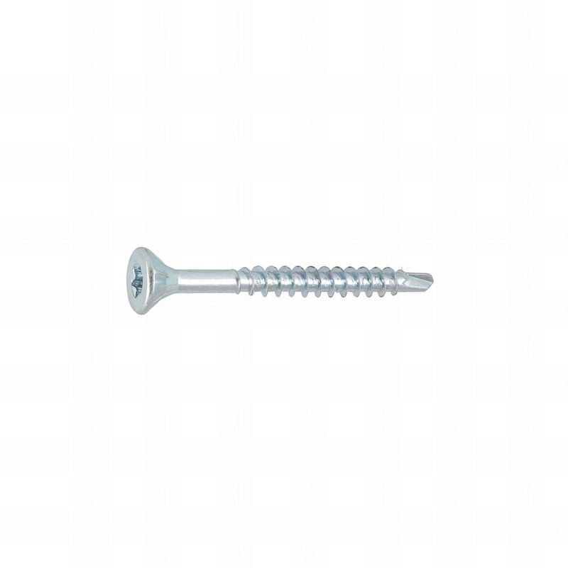 500 Vis Medium tête fraisée Torx acier zingués blanc diamètre 4,0 mm - 35/24