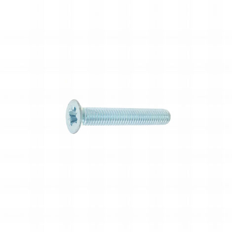 500 Vis métaux tête fraisée pozidriv zingués blanc DIN965 - diamètre 3,0 mm - Longueur 30 mm mm - Diamètre 3 mm