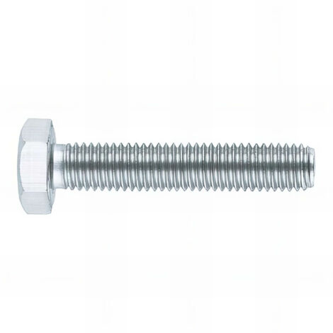 500 vis métriques M4 x 30 mm avec tête hexagonale totalement filetée, Inox A2