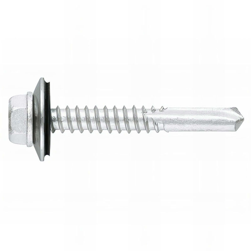 250 vis à poutre autoperceuse th Inox avec rondelle epdm 5,5 x 65 mm pour toiture - BAUTO165565 Index