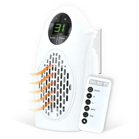 500 W regelbarer tragbarer Heizstrahler mit Fernbedienung