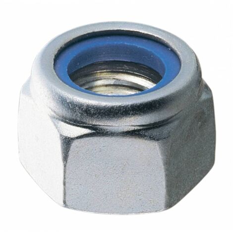 500 x DADO AUTOBLOCCANTE ESAGONALE ALTO M 6 ZN UNI7473