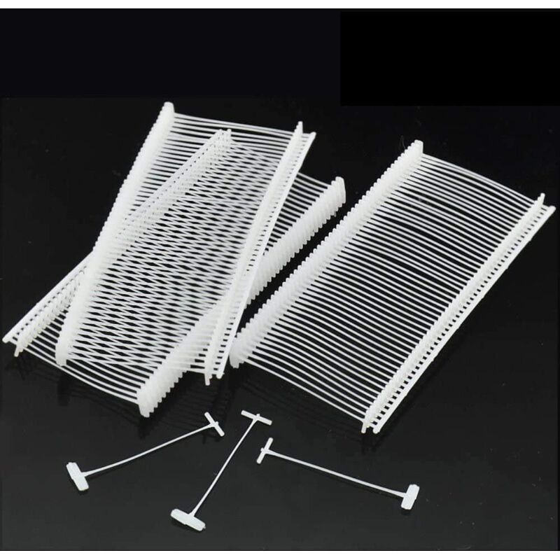 5000 Longueur 50 mm fils blancs fils à palette pour pistolet à fil pour étiquettes, tags et tags