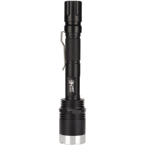 5000 Lumen IPX5 wasserdichte Campinglampe, ausziehbar, schwarz eloxiert, T6-Weißlicht, für den Außenbereich