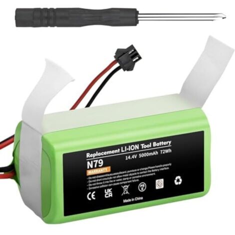 5000 mAh Ersatzakku für Eufy RoboVac G10 G20 G30 G35 G40 Hybrid, RoboVac 11 11S MAX 12 15C 15C 15T Max 25C Max 30 30C 35C, Deebot N79 N79S DN622 und Tesvor X500