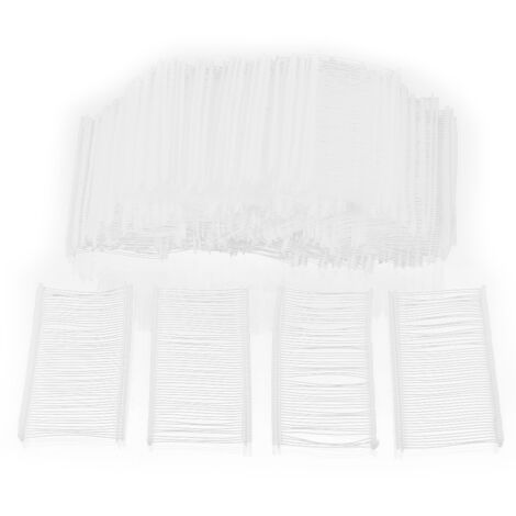 5000 pièces attaches pour étiquetage vêtements 50mm 2 pouces, pistolet à étiqueter avec pointes pour étiquettes prix vêtements
