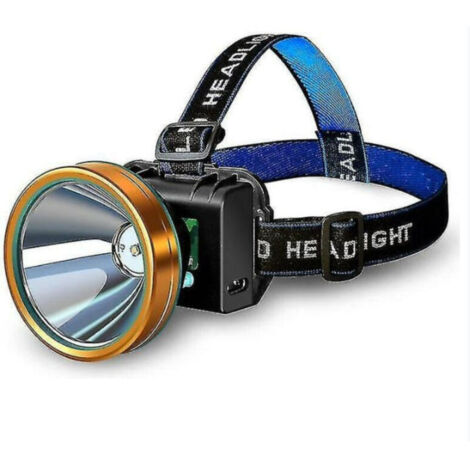 500000lm Xhp90.lampe frontale la plus puissante Lampe frontale Usb phares