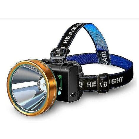 500000lm Xhp90.proiettore più potente Lampada frontale USB  fari