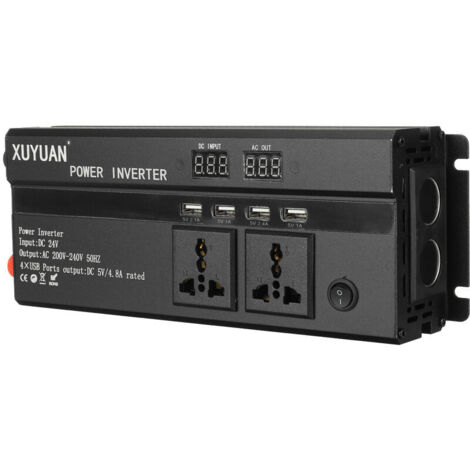Onduleur (UPS) Green Cell 600 VA / 360 W - 2 Prises - Écran LCD - Protection Surtension & Batterie