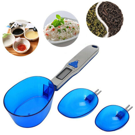 500g/0.1g Digital Kitchen Spoon Scale Gram Electronic LCD Display Measure Food Weight