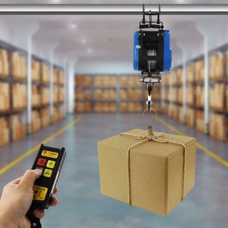 500kg Electric Hoist 30m Remote Control Winch 220V Lifting Crane UK