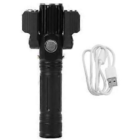 500LM USB-Lade-LED-tragbare Outdoor-Zoom-Taschenlampe (KS-737 Teleskop-Zoom)