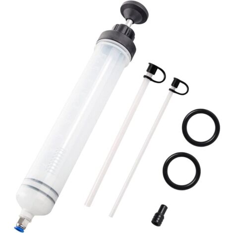 500ml Oil Syringe Oil Suction Syringe Transfer Pump Brake Fluid Syringe with Extension Tube MUMU Hand Pump Drain Syringe