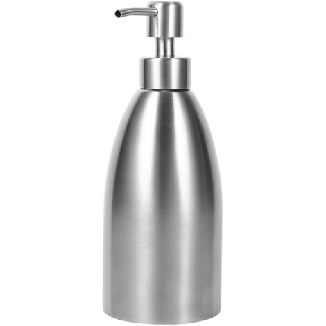 500ml Stainless Steel Soap Dispenser Kitchen Sink Faucet Bathroom Shampoo Box Soap Container