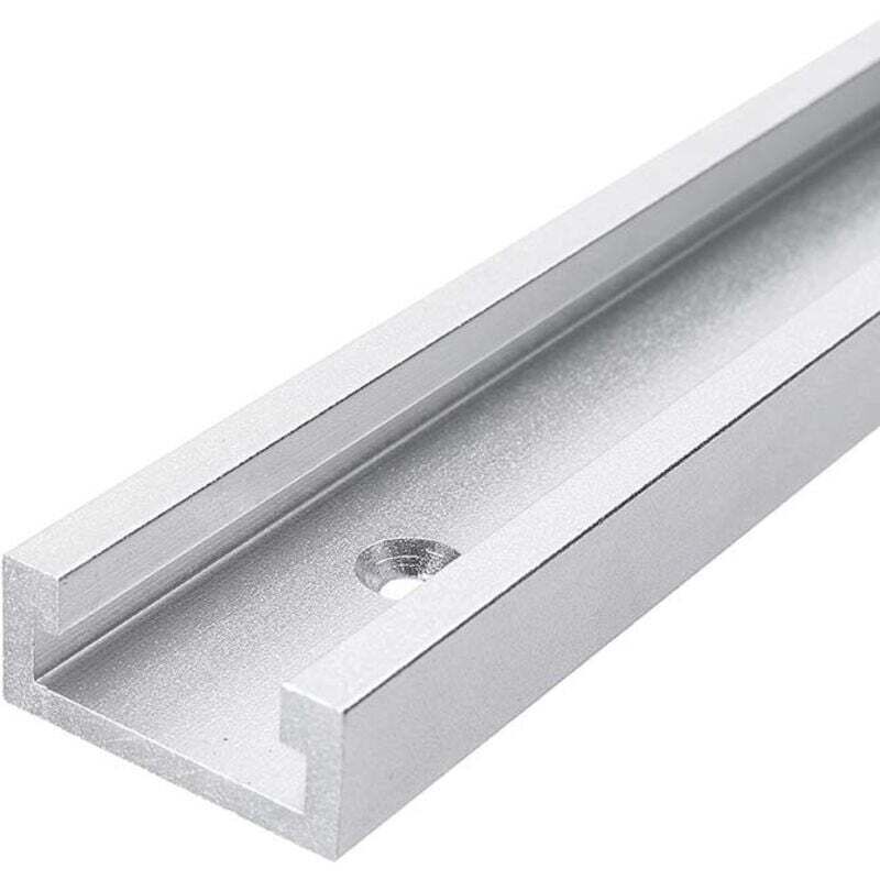 500mm T-rainure T-piste onglet piste gabarit fente de montage pour Table scie routeur Table outil de travail du bois B