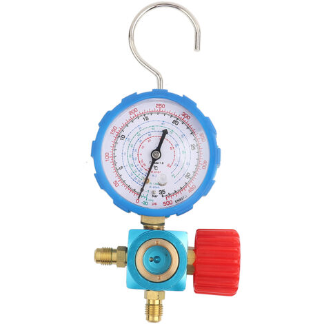 500psi 35kgf cm Klimaanlagen-Manometer-Druckventil mit Sichtspiegel.