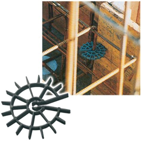500PZ DISTANZIATORE PER CASSERO CIRCOLARE MM 67 X H.7 - PER TONDINO MIN 6 MAX 12 MM