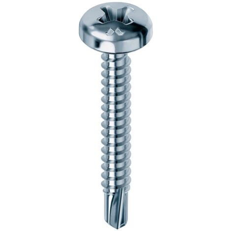500PZ VITE AUTOPERFORANTE PER FERRO DRILLEX TC ZINCATA mm. 3,9x38