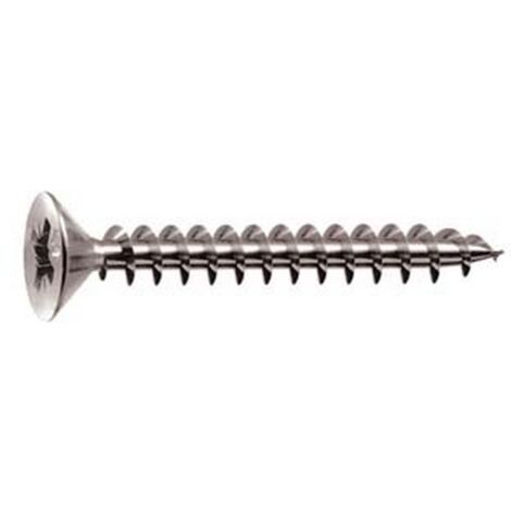 MUSTAD 500PZ VITI PANEL-VIT TESTA SVASATA PIANA ACCIAIO CHROMITING - MM.3X25