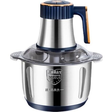500W 5L Hachoir à viande électrique 5 vitesses en acier inoxydable avec bol de 5 litres