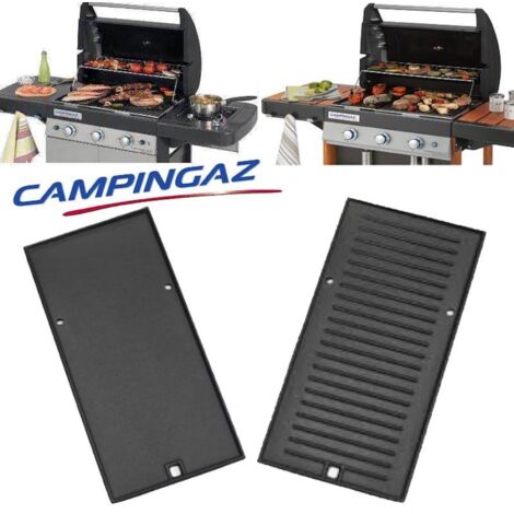 5010003315 piastra ghisa reversibile opaca barbecue campingaz series 3